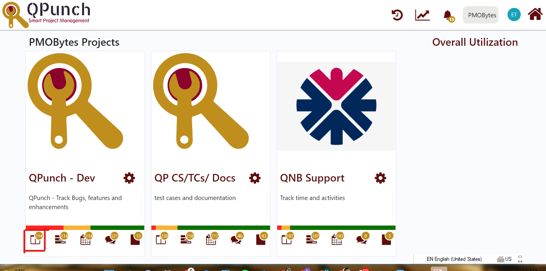 Split Task - QPunch Project Management Software